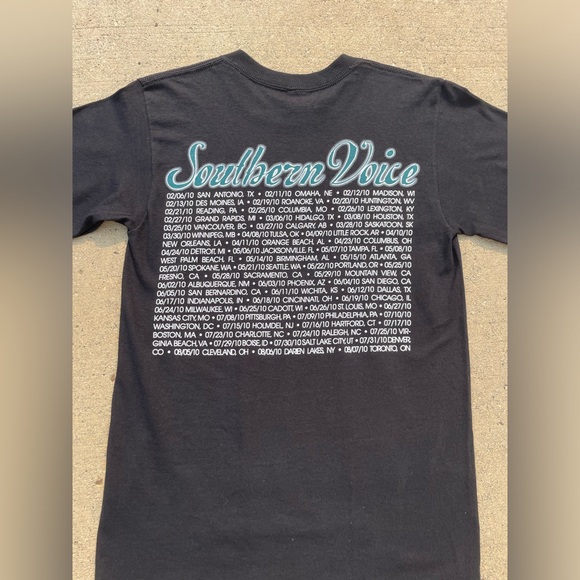 Tim McGraw Band Tee , black , small , vintage - Picture 9 of 9